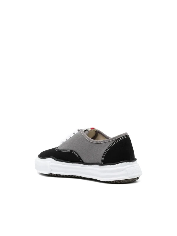 Maison Mihara Yasuhiro Black Grey Low Top Sneakers - Image 3