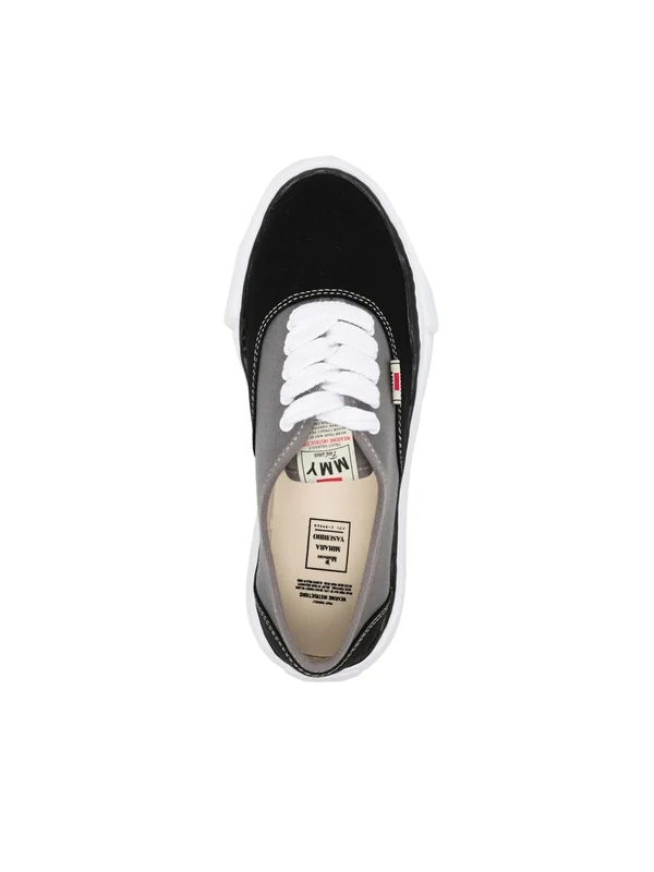 Maison Mihara Yasuhiro Black Grey Low Top Sneakers - Image 4