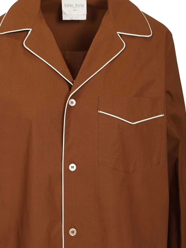 Forte_Forte Brown Shirts - Image 4