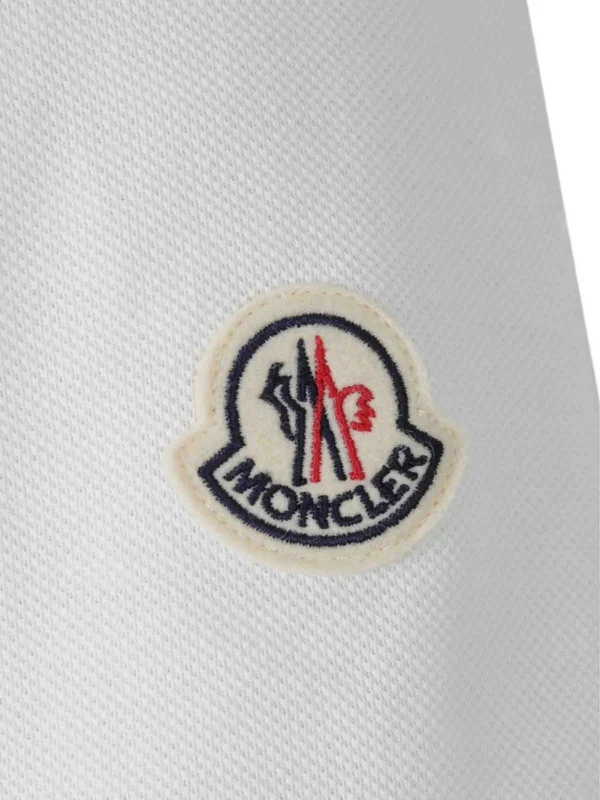 Moncler White Polo Shirts - Image 3