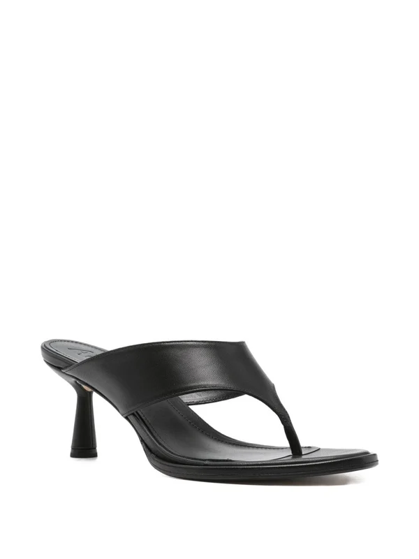 Aeyde Black Sandal Heels - Image 2