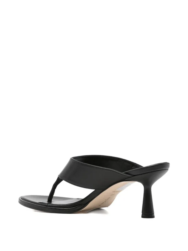 Aeyde Black Sandal Heels - Image 3