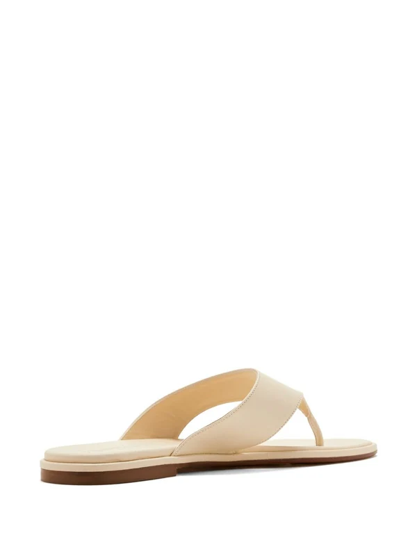 Aeyde Beige Flip Flops - Image 2