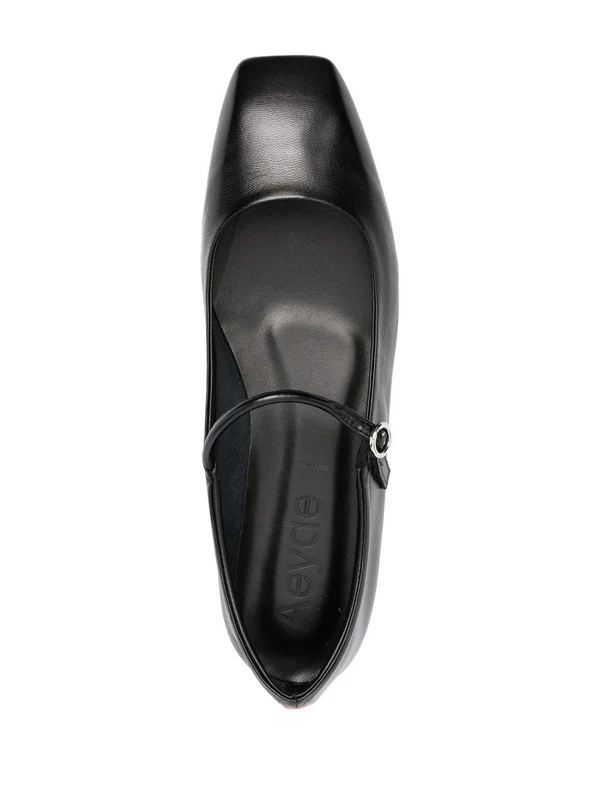 Aeyde Black Flat Shoes - Image 4