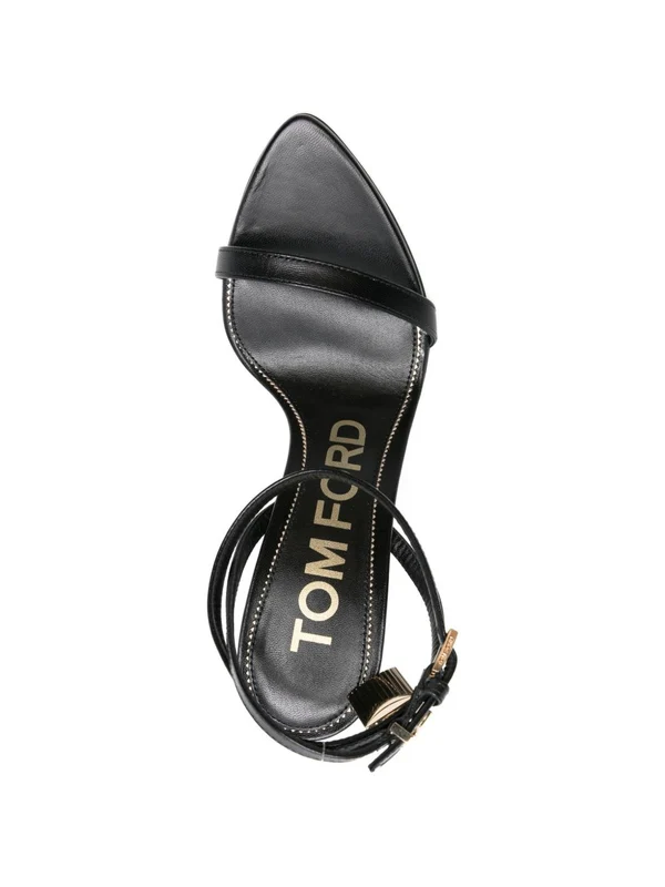Tom Ford Black Sandal Heels - Image 2