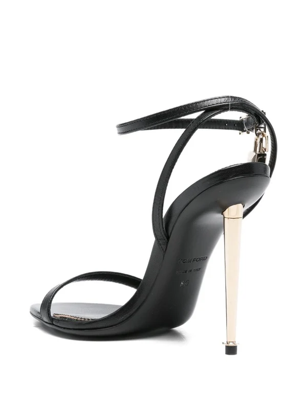 Tom Ford Black Sandal Heels - Image 4