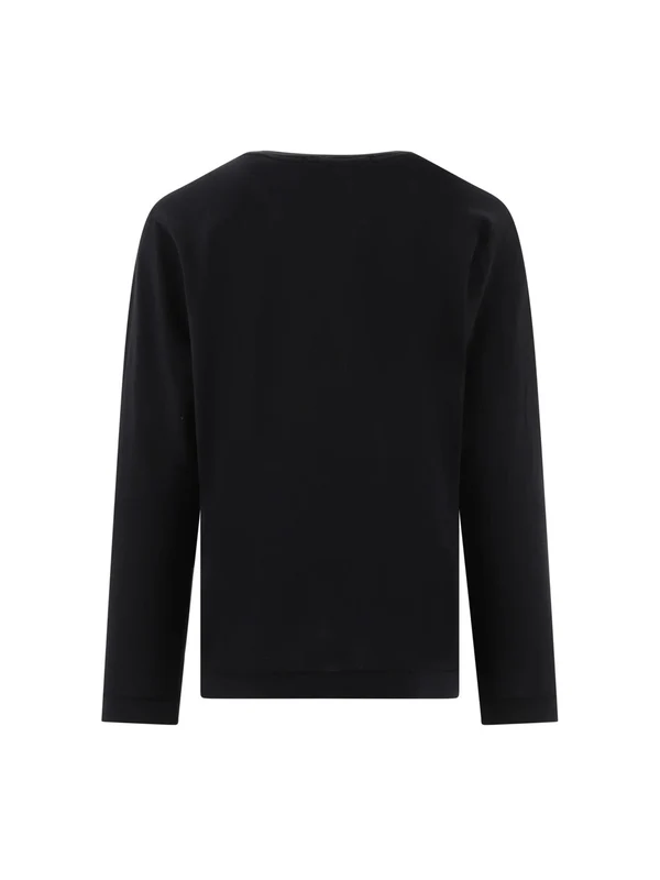 Stone Island Kids Black Long Sleeve - Image 2
