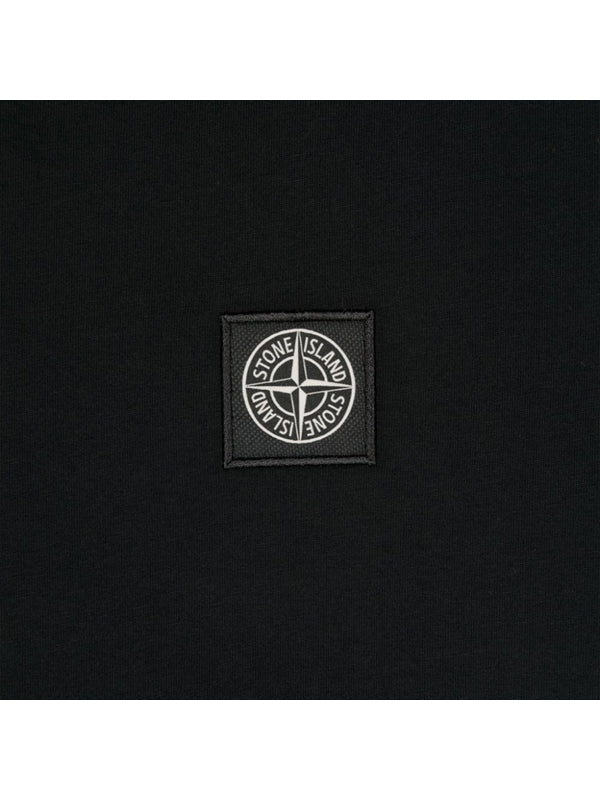 Stone Island Kids Black Half Sleeve - Image 3