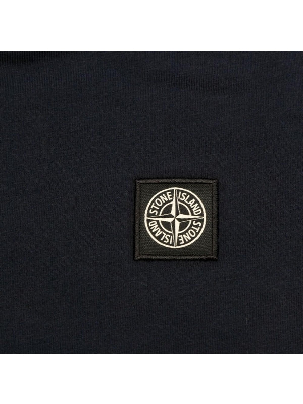 Stone Island Kids Navy Half Sleeve - Image 3