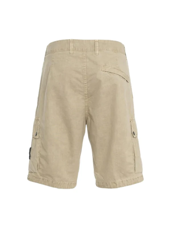 Stone Island Kids Beige Shorts - Image 2