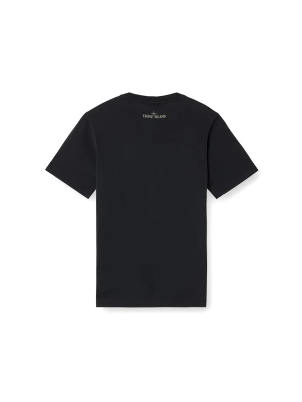 Stone Island Kids Black Half Sleeve - Image 3