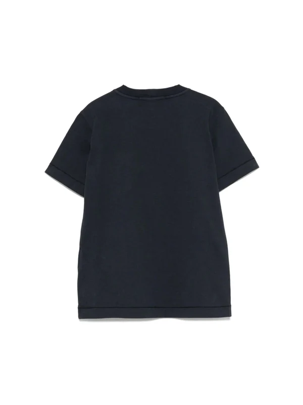 Stone Island Kids Navy Half Sleeve - Image 2