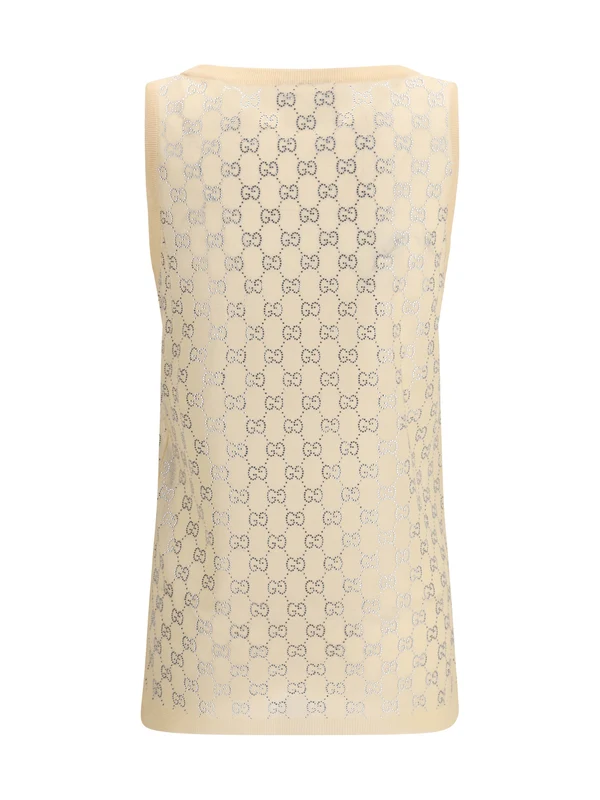 Gucci Beige Sleeveless - Image 2