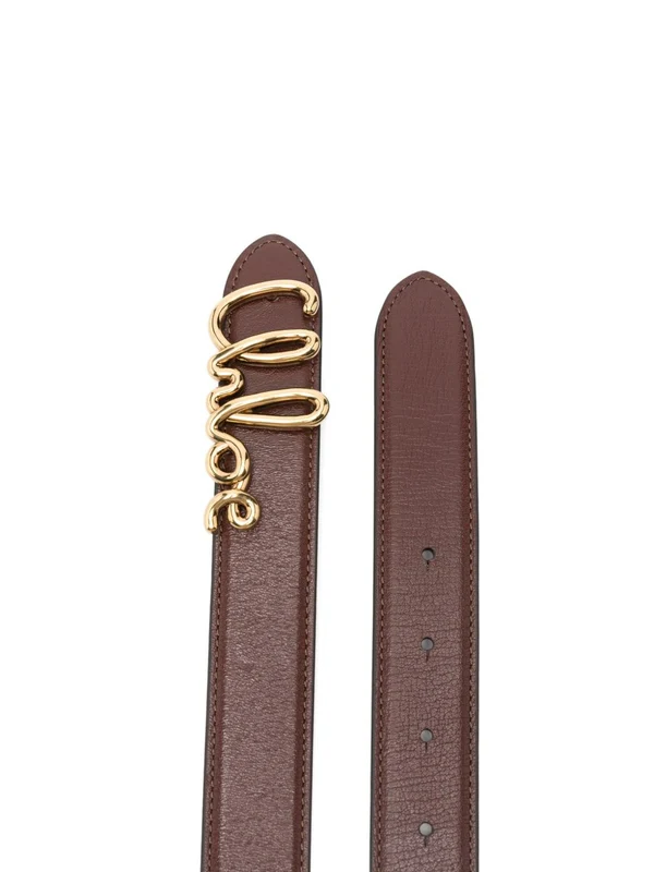 Chloe Brown Leather Belts - Image 3