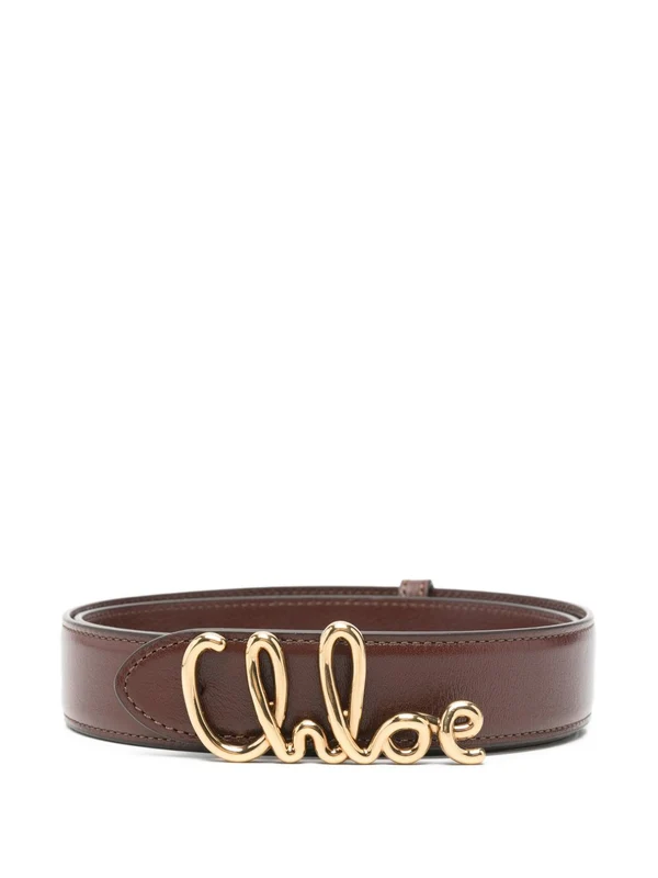 Chloe Brown Leather Belts - Image 5