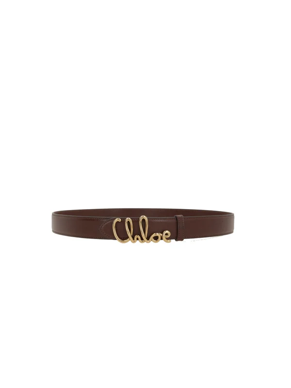 Chloe Brown Leather Belts - Image 6