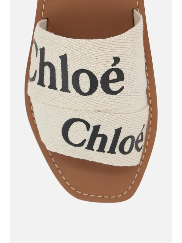 Chloe Beige Slides - Image 4