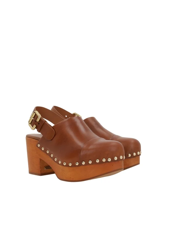 Chloe Brown Sandal Heels - Image 3