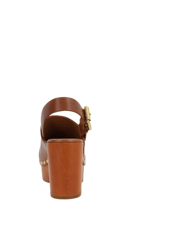 Chloe Brown Sandal Heels - Image 6