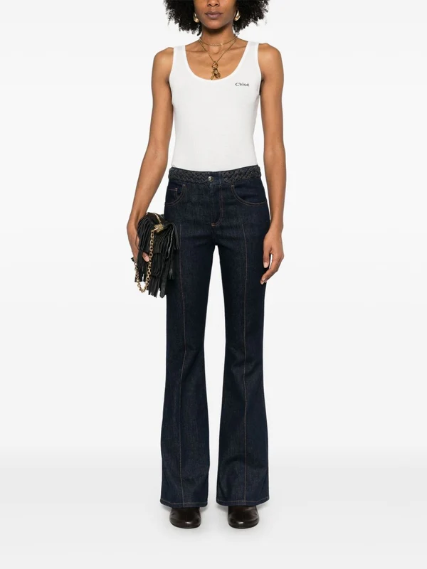 Chloe White Sleeveless - Image 6