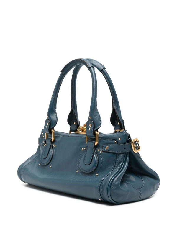 Chloe Blue Tote Bags - Image 4