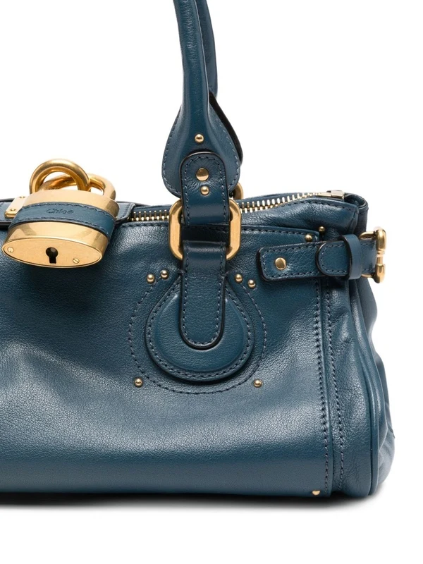 Chloe Blue Tote Bags - Image 6