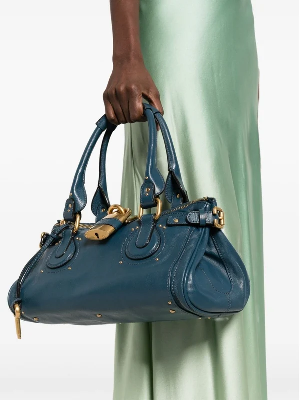 Chloe Blue Tote Bags - Image 7