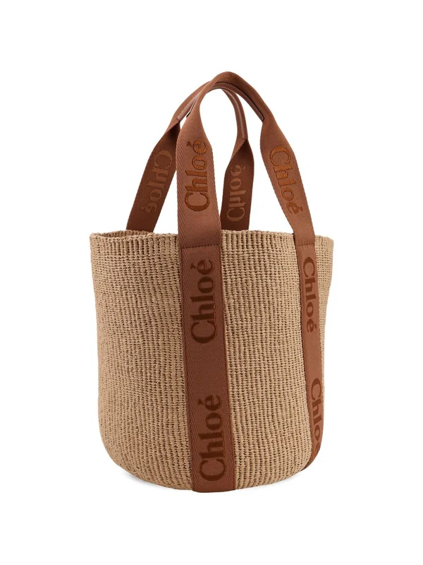 Chloe Beige Tote Bags - Image 2