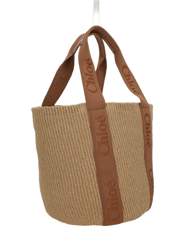 Chloe Beige Tote Bags - Image 3