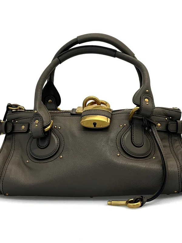 Chloe Grey Tote Bags - Image 3