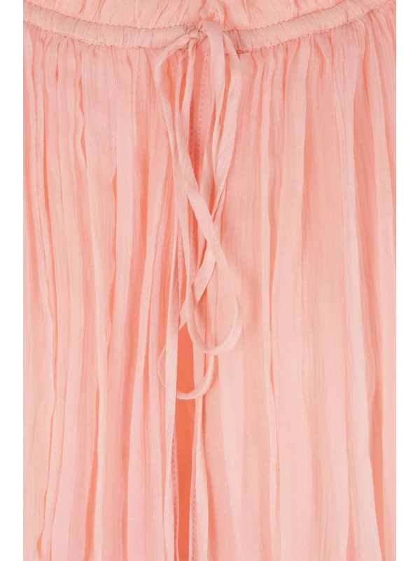Chloe Pink Mini Dress - Image 7