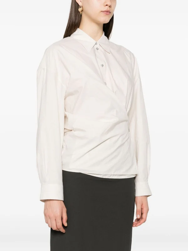 Lemaire Ivory Shirts & Blouses - Image 4