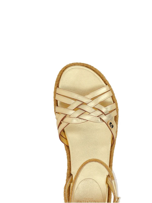 Valentino Gold Sandals - Image 4