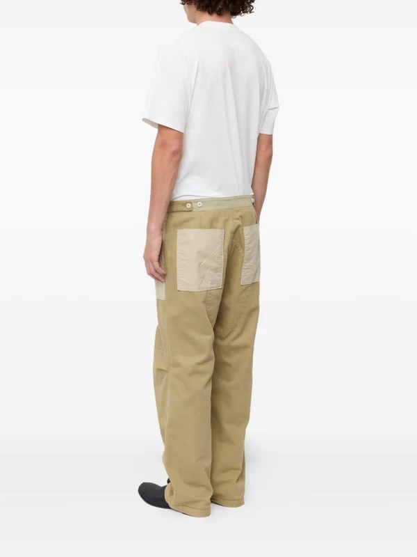 Mm6 Maison Margiela Green Trousers - Image 3