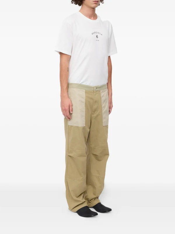 Mm6 Maison Margiela Green Trousers - Image 4