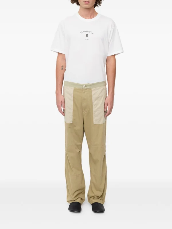 Mm6 Maison Margiela Green Trousers - Image 7