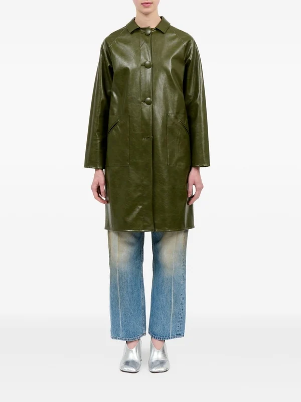 Mm6 Maison Margiela Green Coats - Image 2