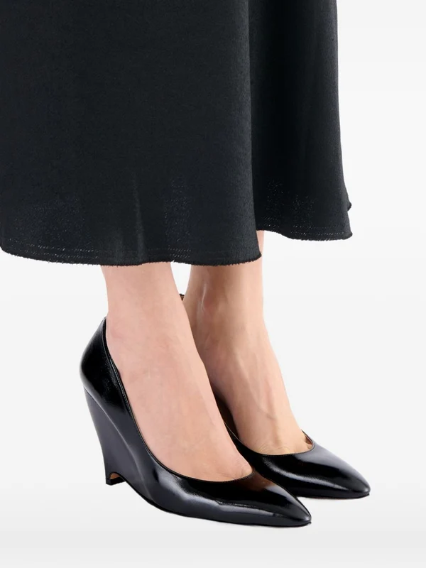 Maison Margiela Black Pumps Heels - Image 4