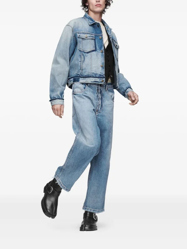 Maison Margiela Blue Denim Pants - Image 2