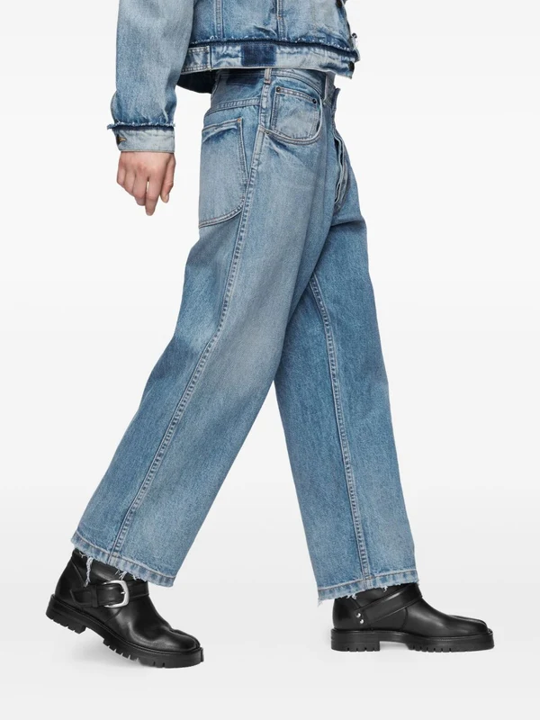 Maison Margiela Blue Denim Pants - Image 3