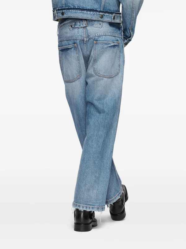 Maison Margiela Blue Denim Pants - Image 5