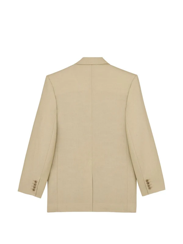 Saint Laurent Beige Tailored Jackets - Image 2