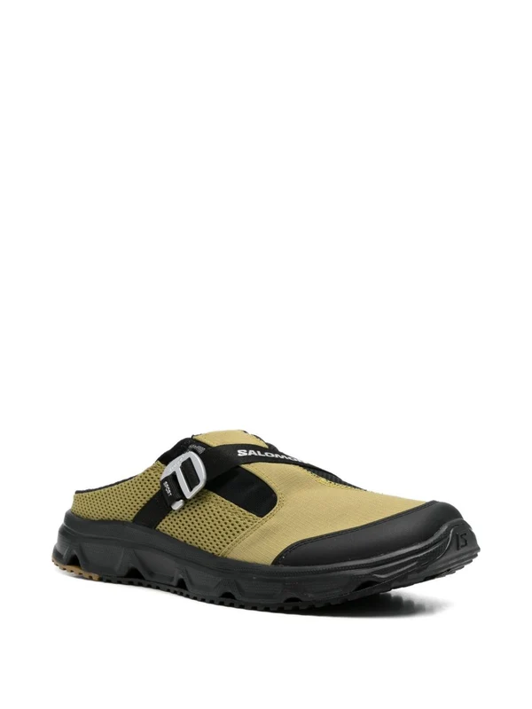 Salomon Green Black Low Top Sneakers - Image 4