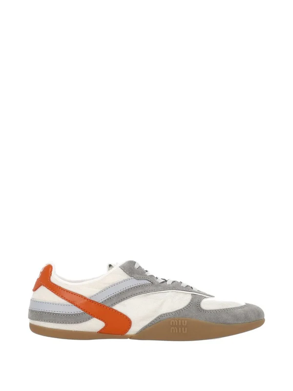 Miu Miu Multicolor Low Top Sneakers - Image 2