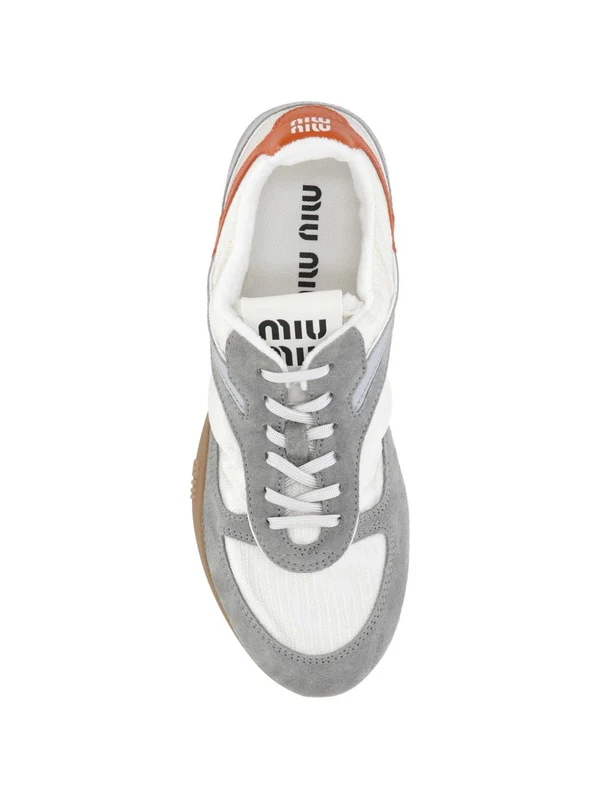 Miu Miu Multicolor Low Top Sneakers - Image 4