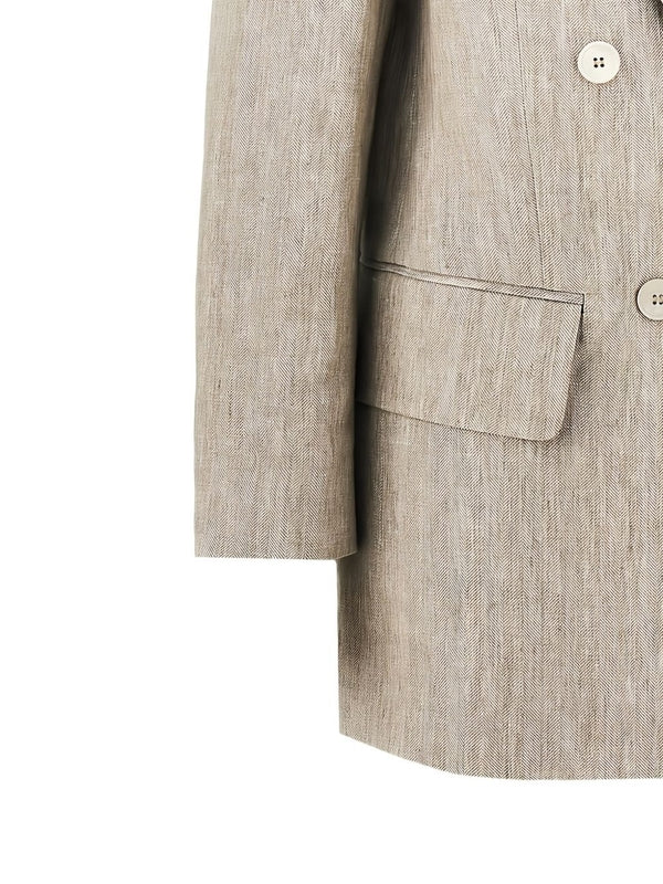 Max Mara Beige Tailored Jackets - Image 2