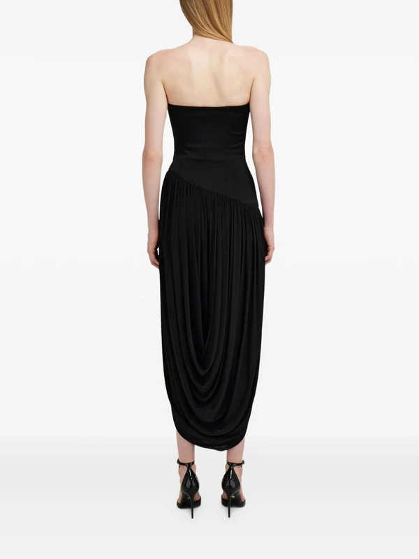 Ferragamo Black Long Dress - Image 2
