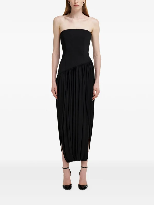 Ferragamo Black Long Dress - Image 4