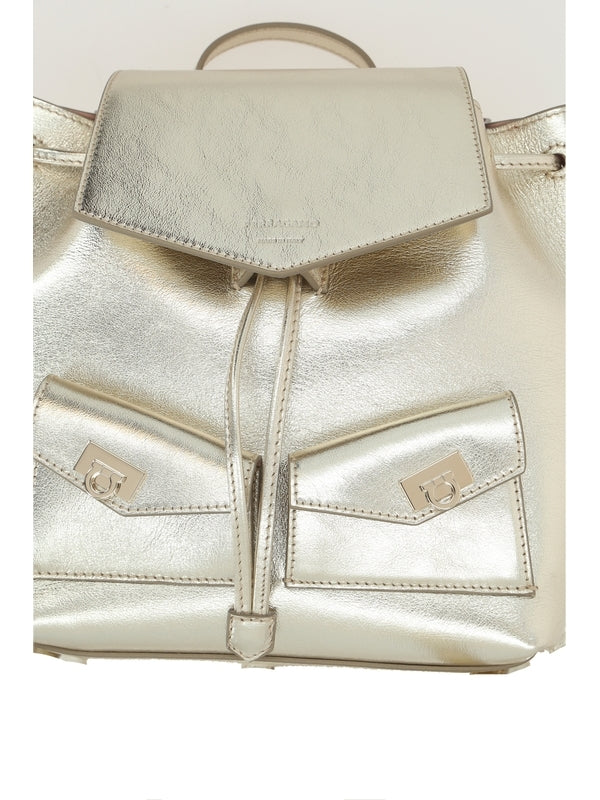 Ferragamo Metallic Backpacks - Image 3