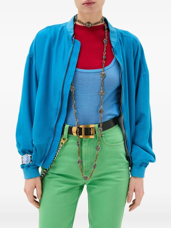 Versace Blue Sleeveless - Image 3